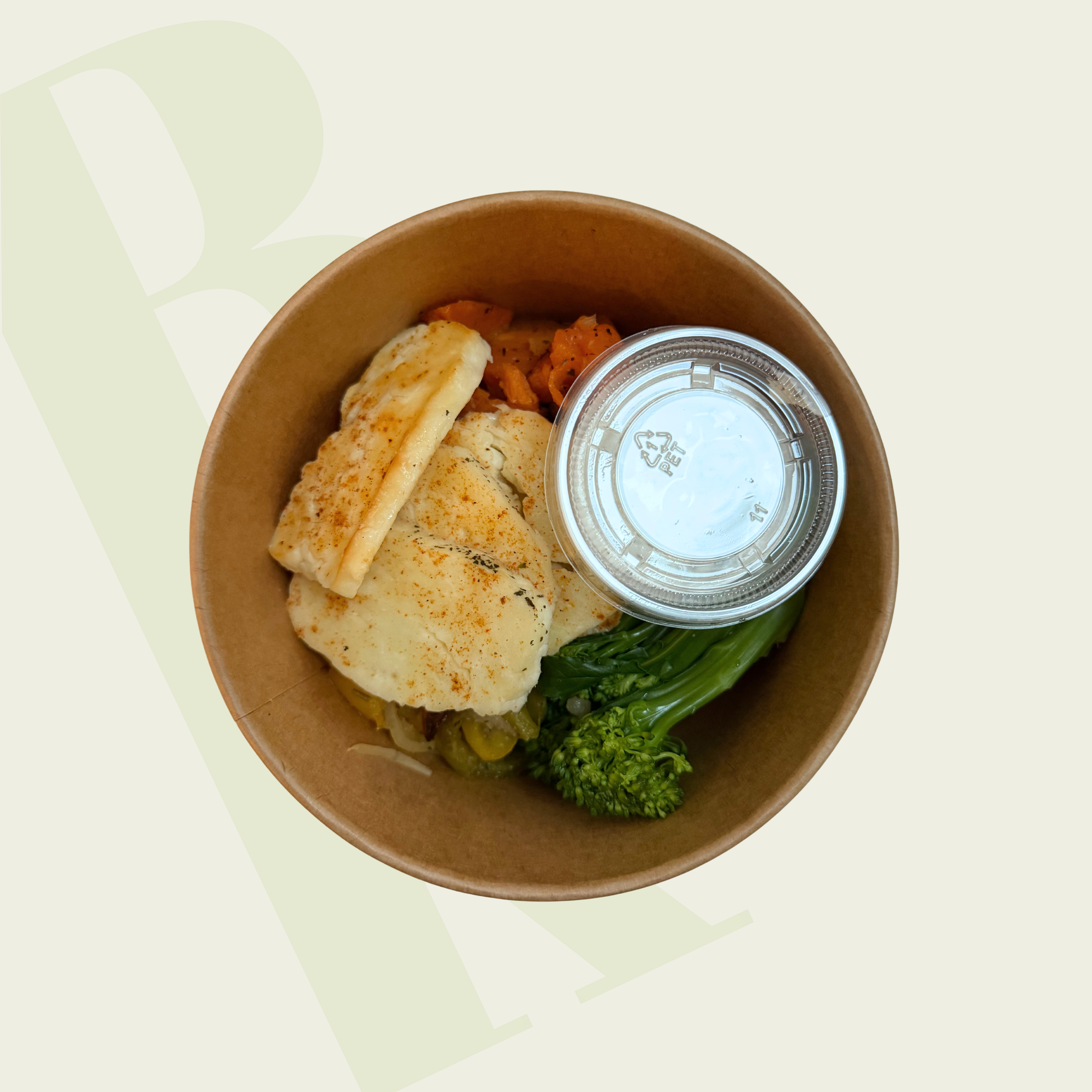 Halloumi Stripped Back Bowl