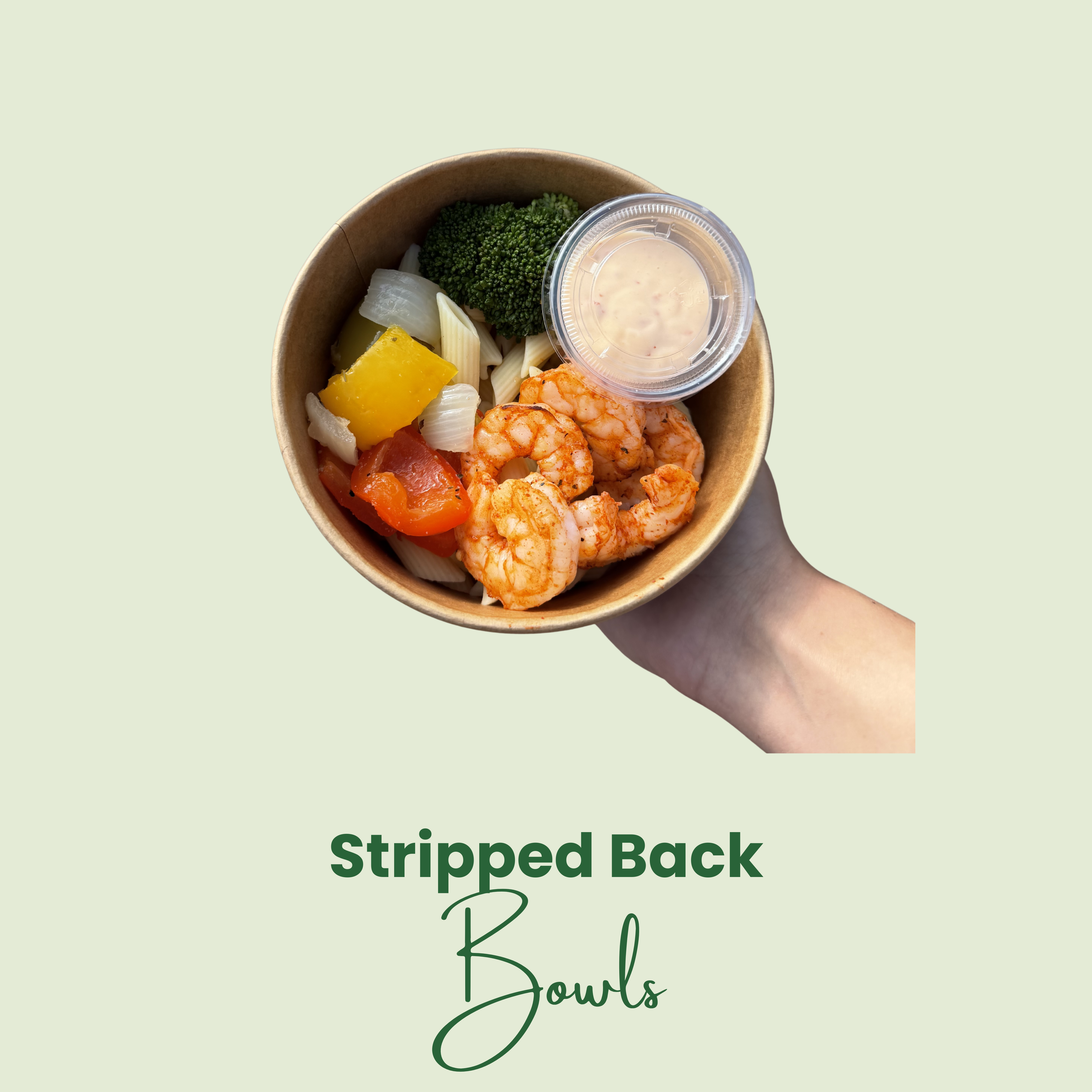 Prawn Pasta Stripped Back Bowl