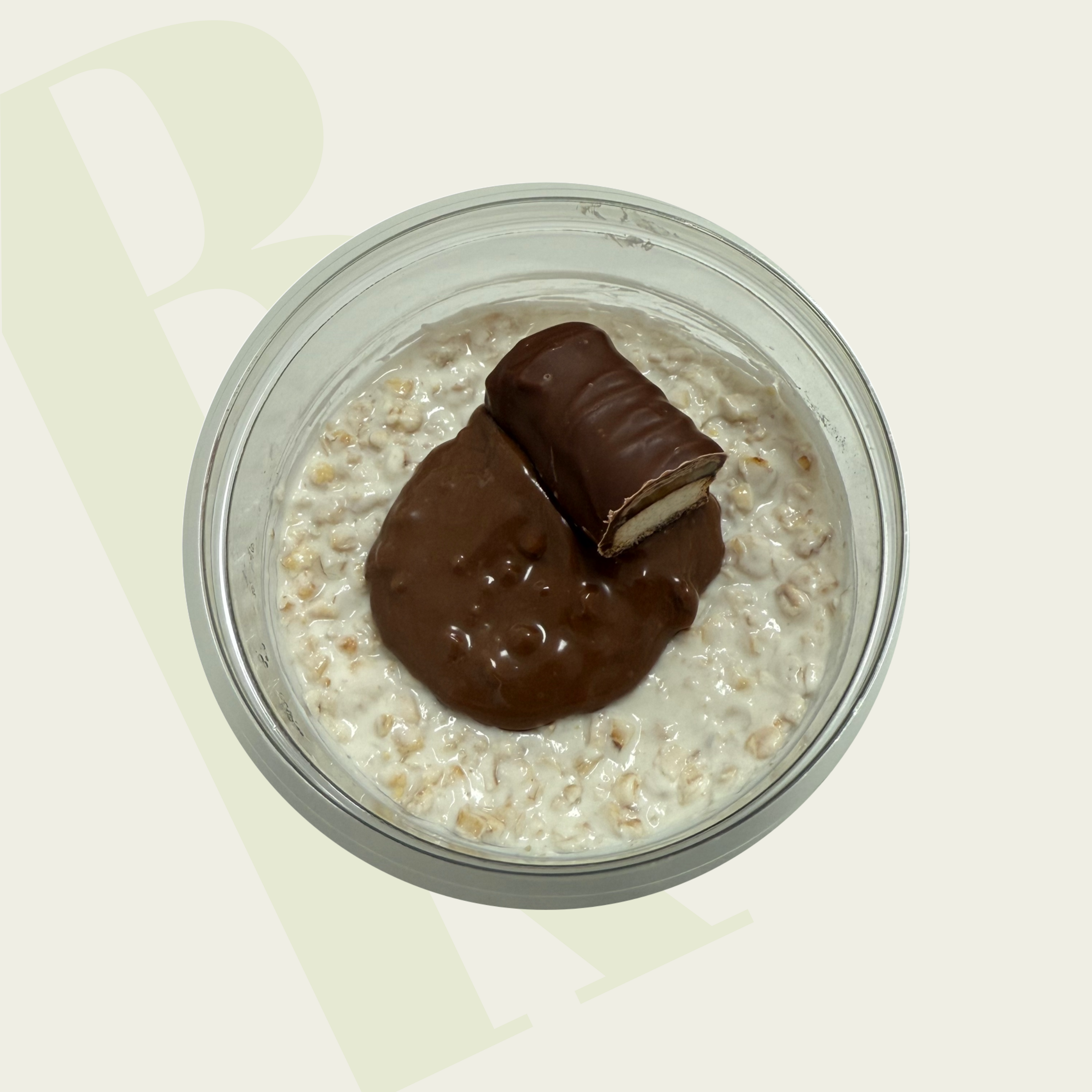 Twix Overnight Oats