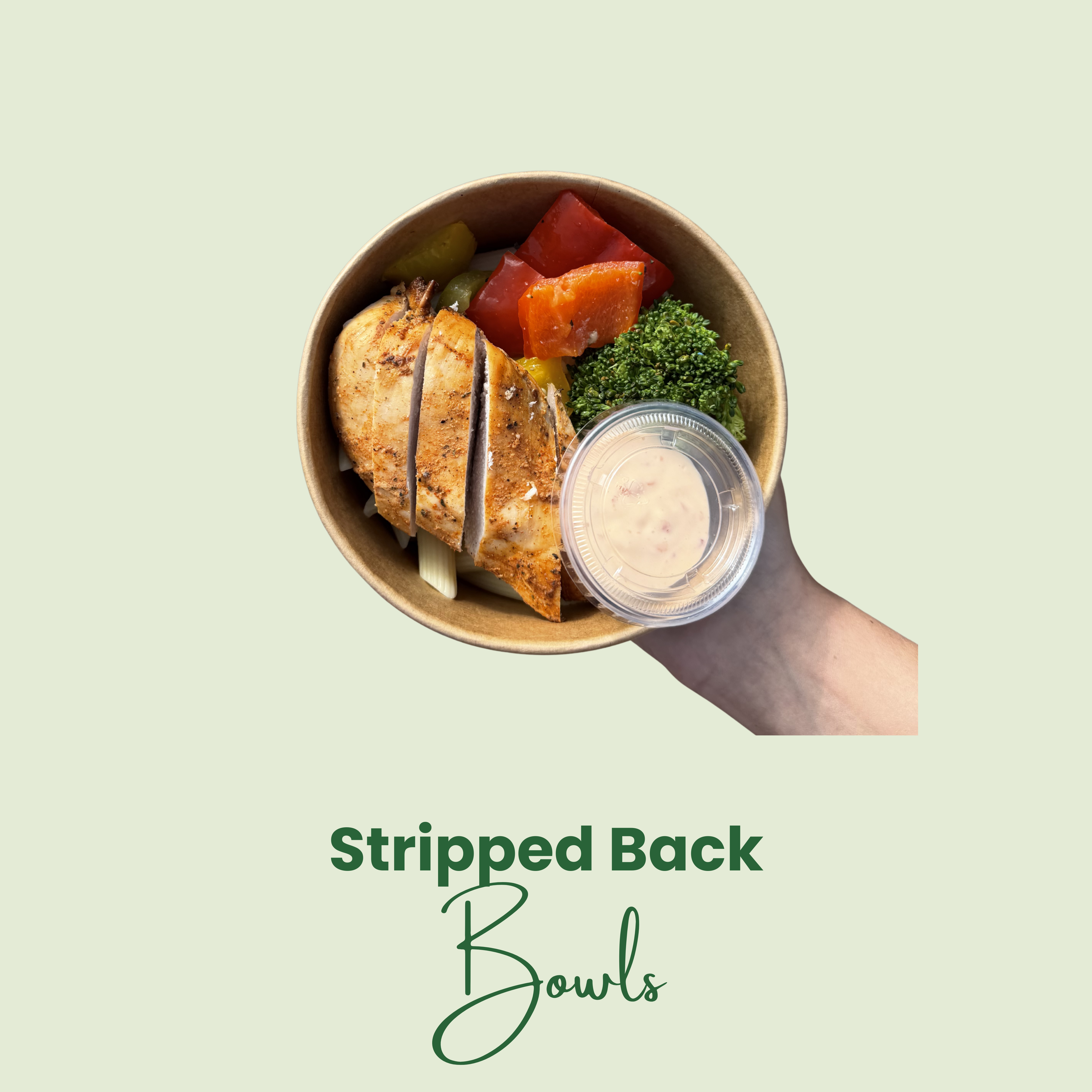 Chicken Pasta Stripped Back Bowl