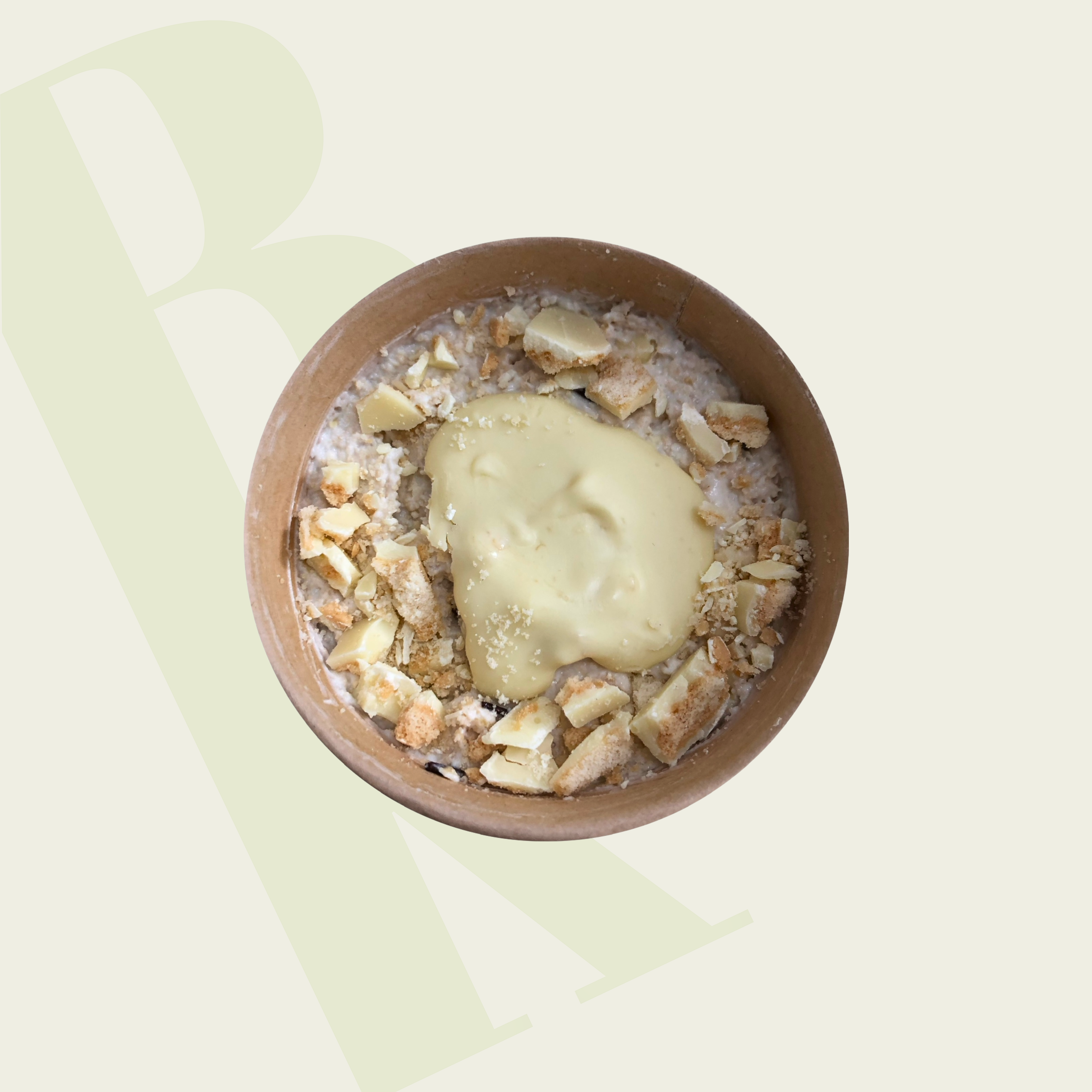 White Chocolate Crunch Overnight Oats