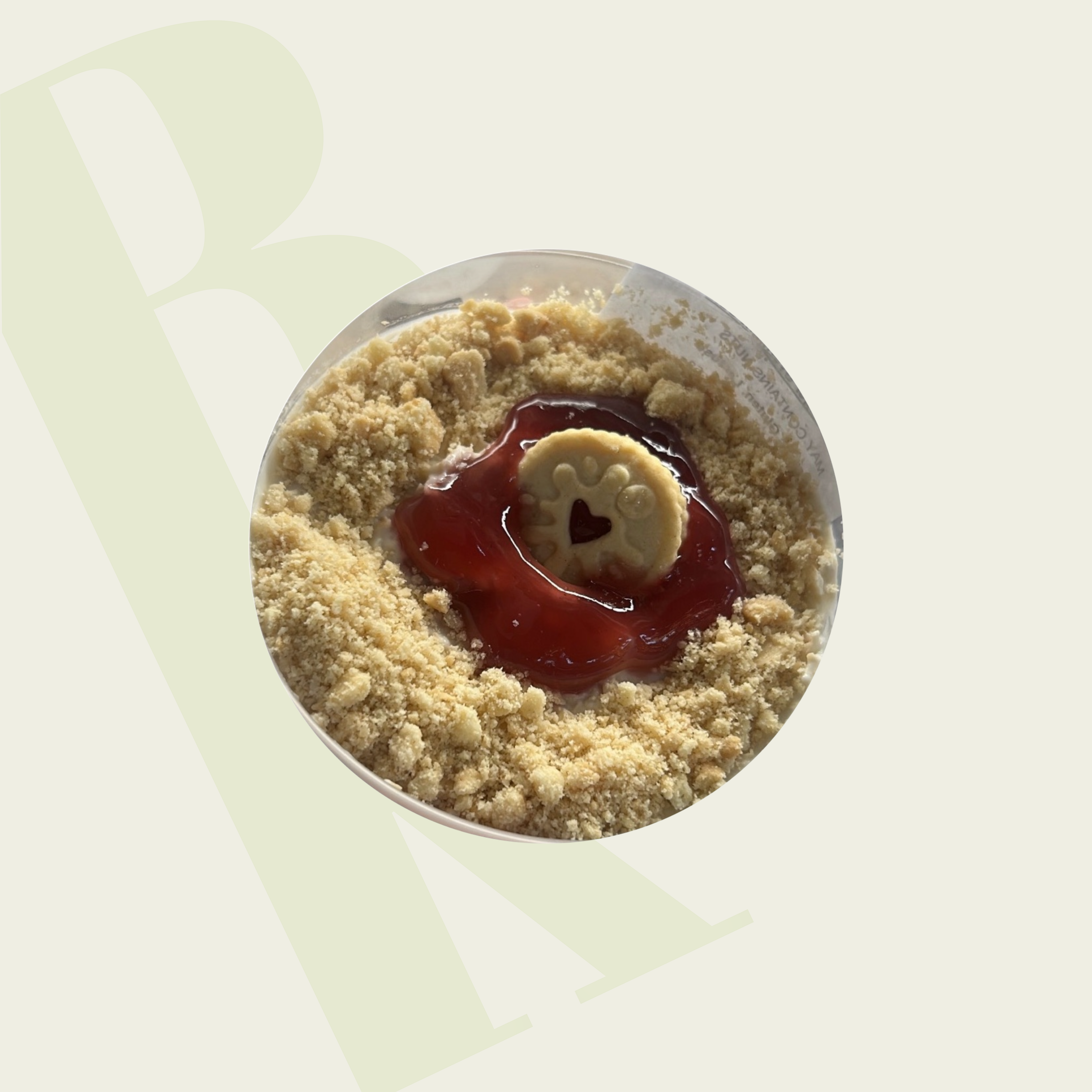 Jammy Dodger Overnight Oats