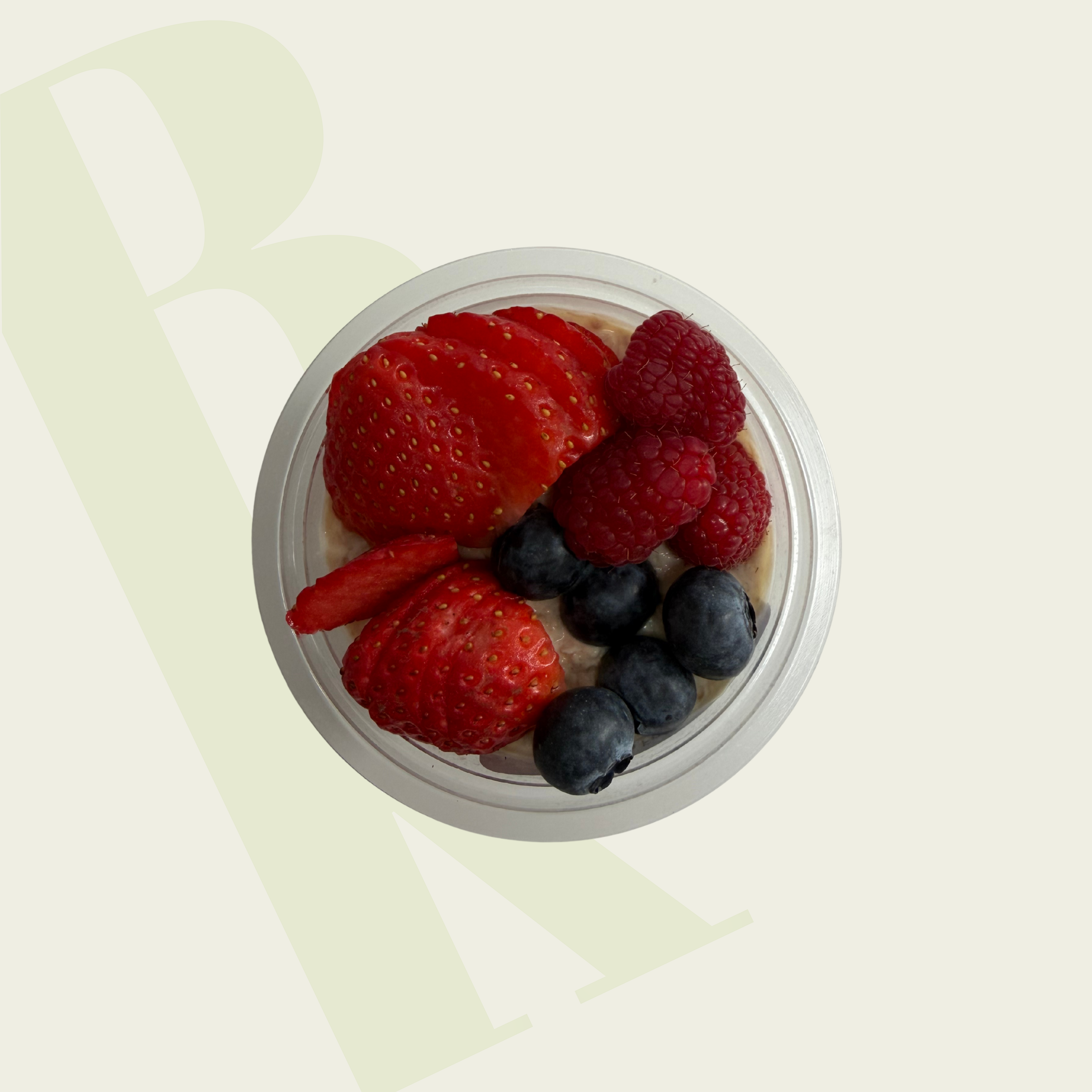 Fresh Fruit Overnight Oats